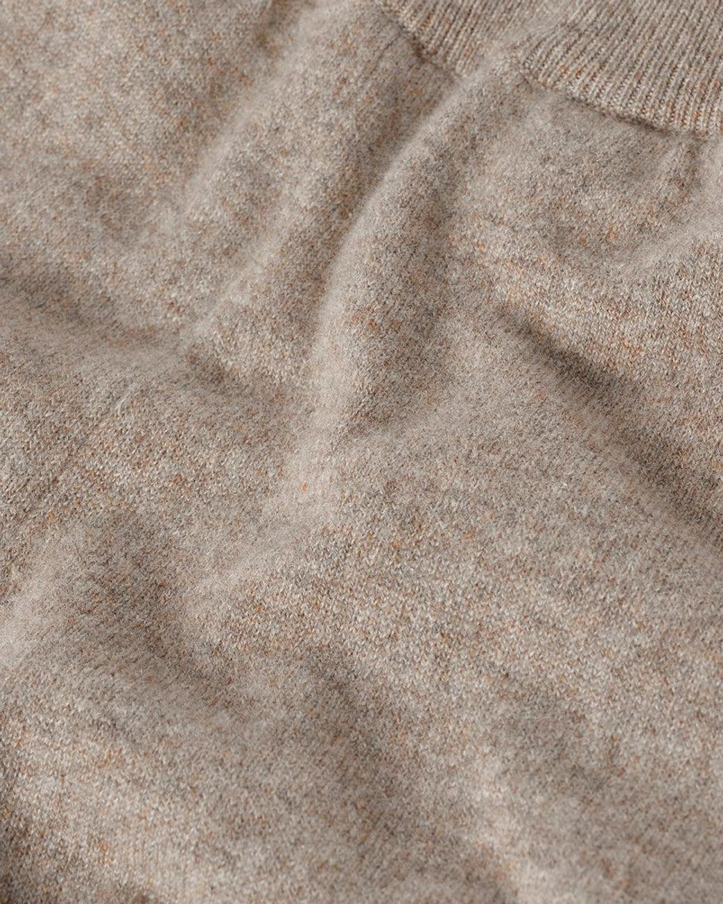Johnstons Natural Wide Leg Cashmere Trousers