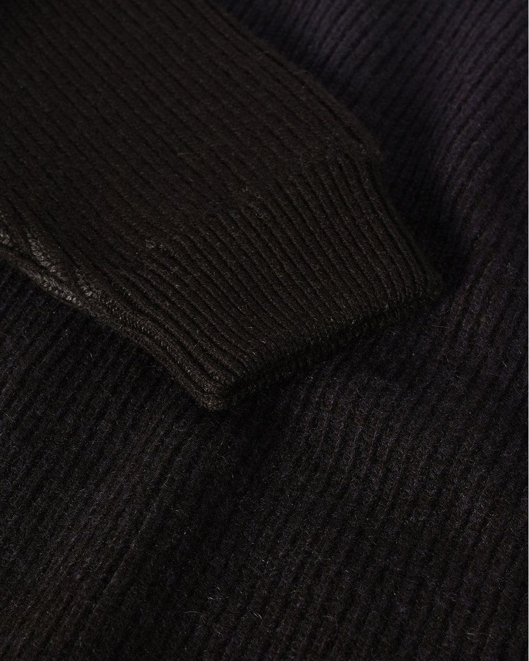 Johnstons Blue Pioneer Ombre Cashmere Jumper for men