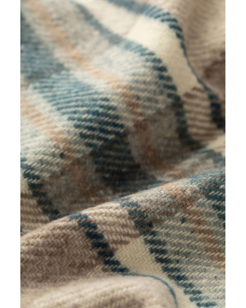 Johnstons Black Donegal Check Bed Throw