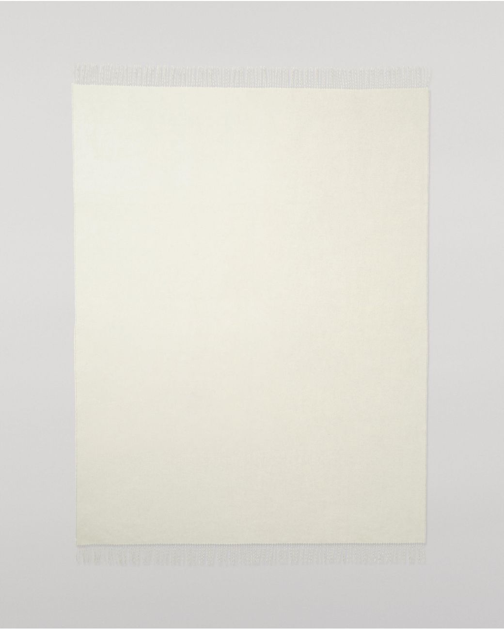 Johnstons Gray Reversible Light & Cashmere Throw