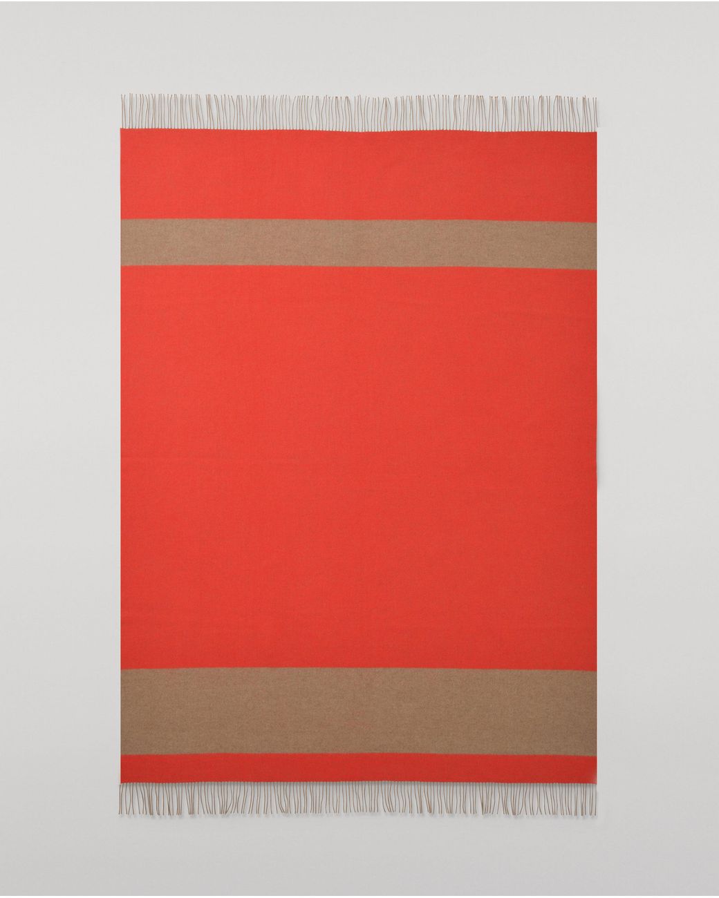 Johnstons Red Stripe Throw