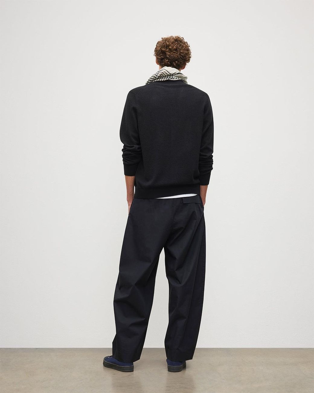 Johnstons White Rory Classic Cashmere Cardigan for men