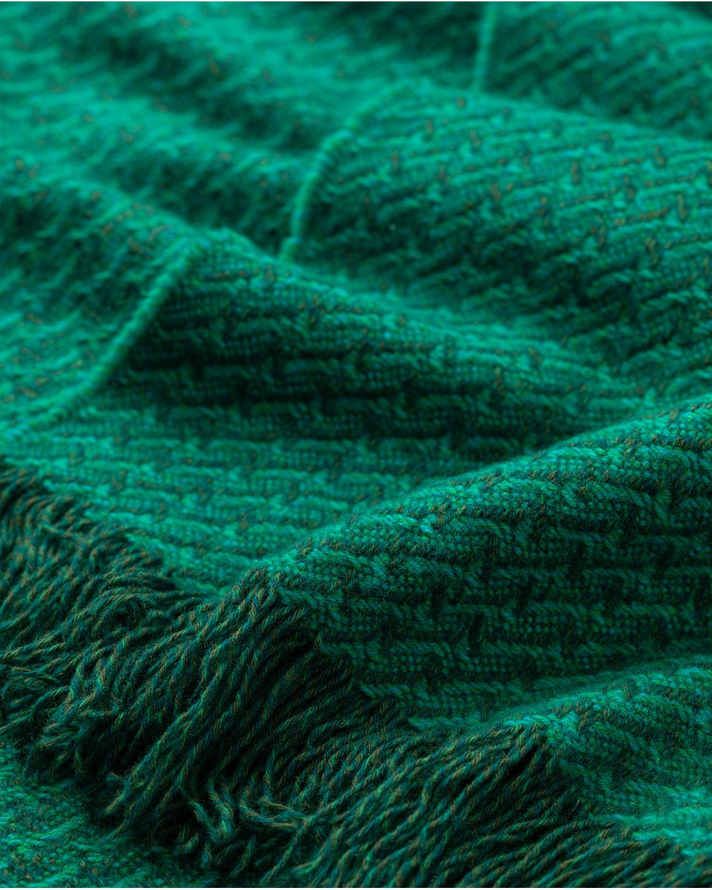 Johnstons Green Iona Cashmere Scarf
