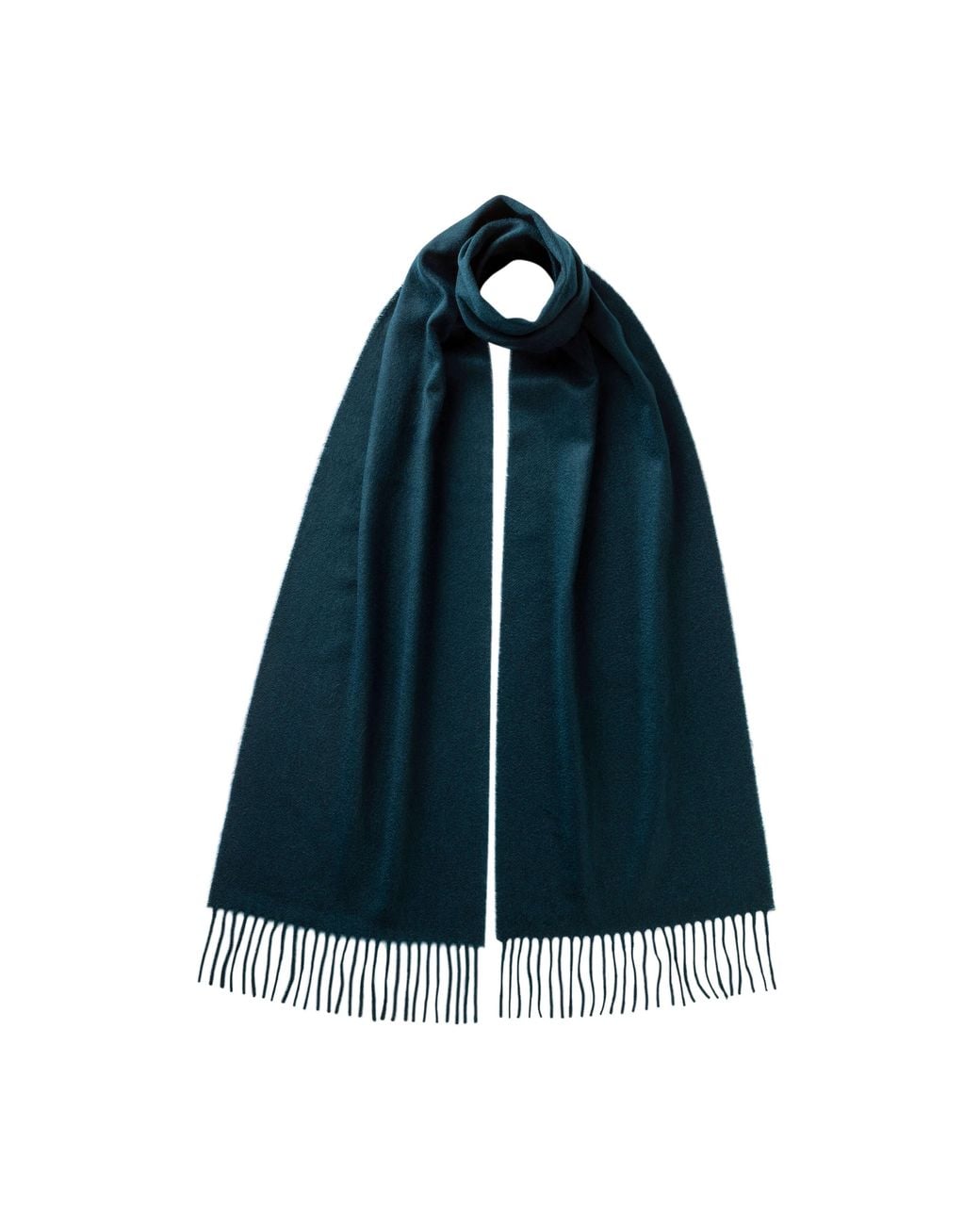 Johnstons Blue Bottle Cashmere Scarf
