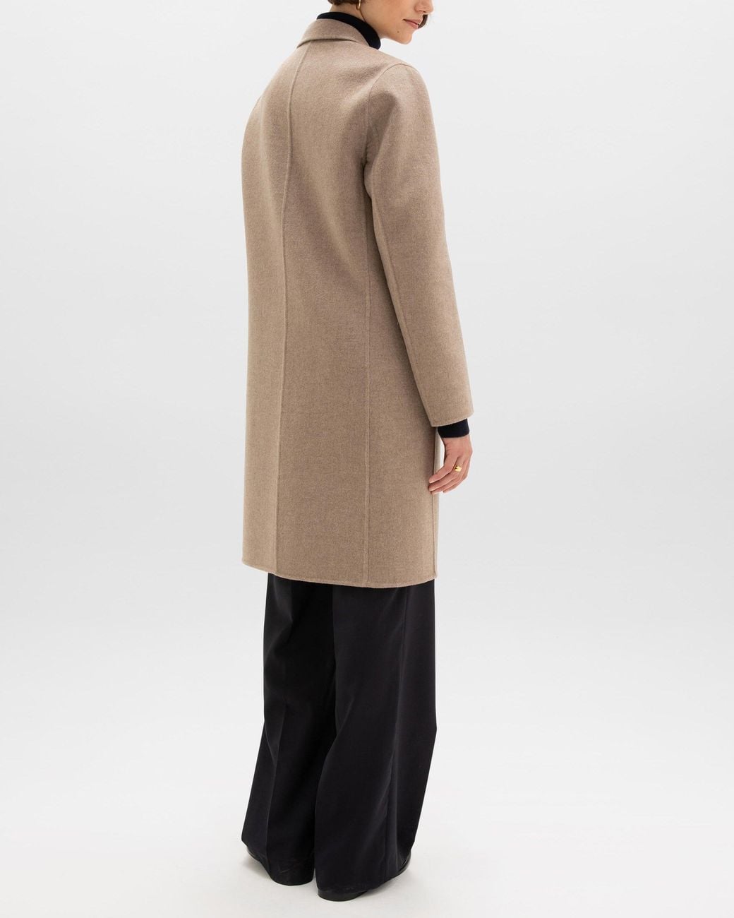 Johnstons Natural Light Cashmere Coat