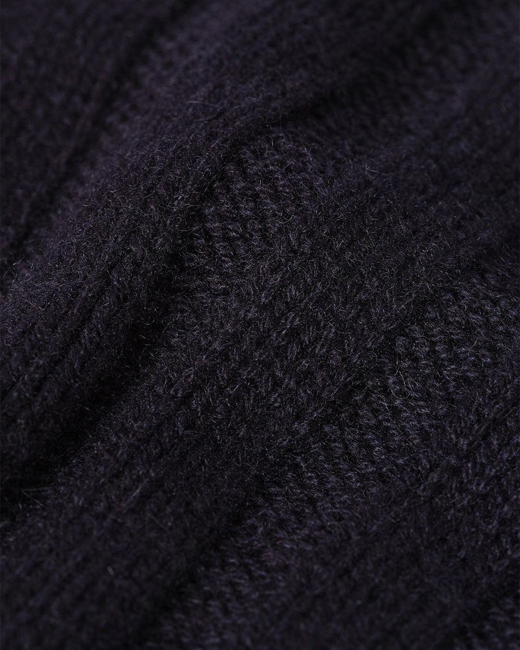 Johnstons Blue Peel Dark Cashmere Jumper for men
