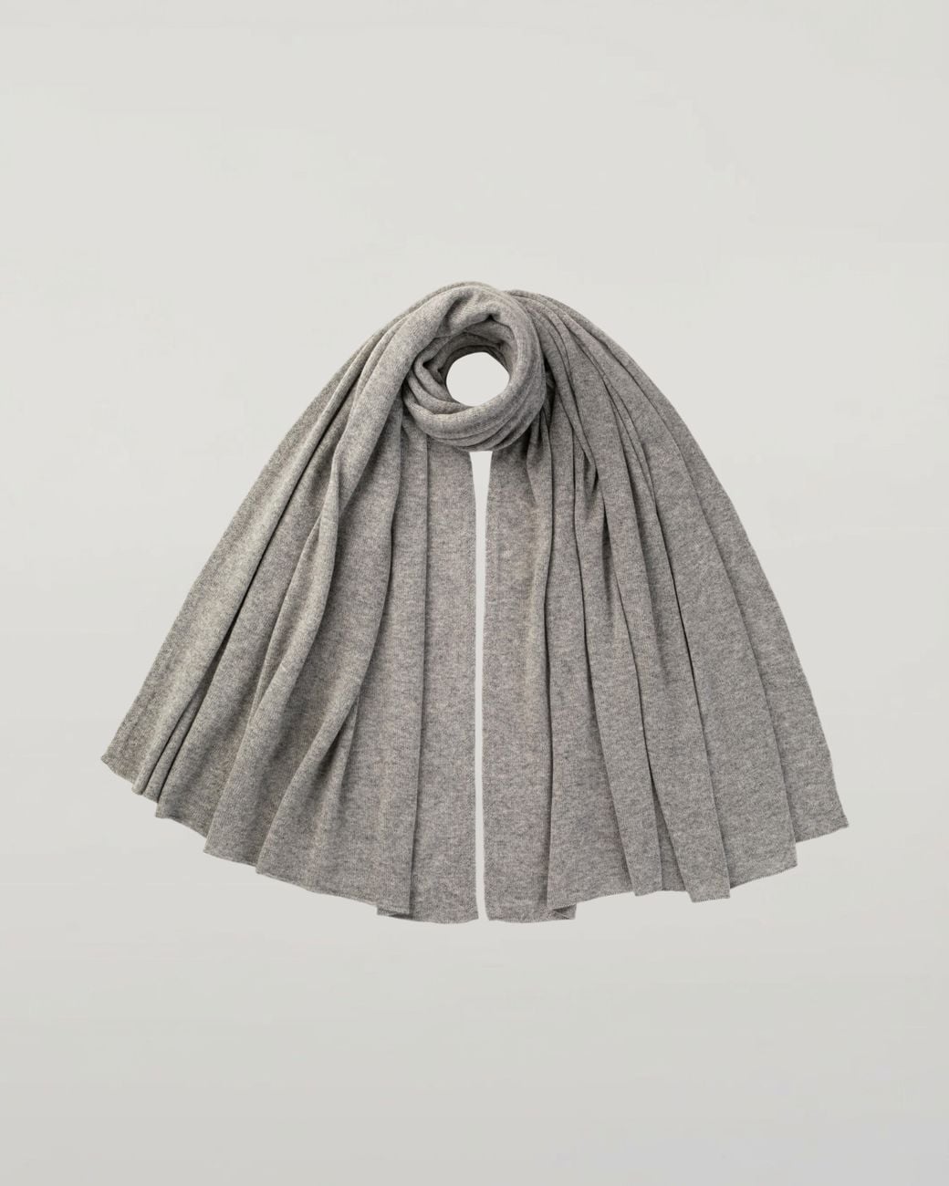 Johnstons Gray Gauzy Cashmere Light