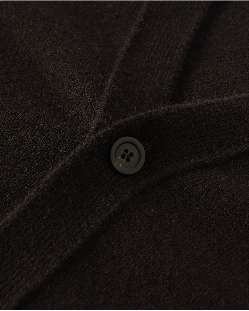 Johnstons White Rory Classic Cashmere Cardigan for men