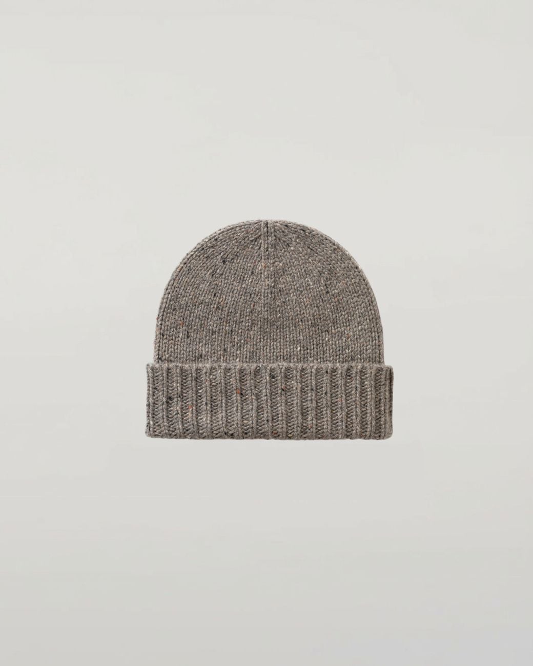 Johnstons Brown Donegal Cashmere Beanie