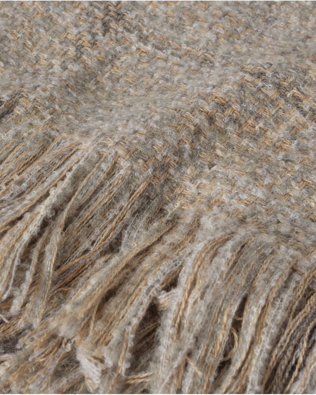 Johnstons Gray Luxury Texture & Throw