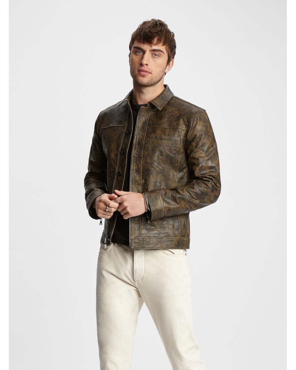 John varvatos camo jacket clearance