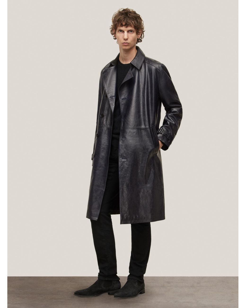 John varvatos deals patchwork jacket