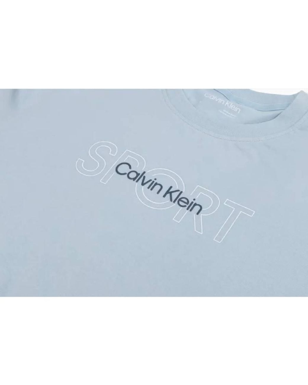 Calvin Klein Blue Sport Logo T-Shirt for men