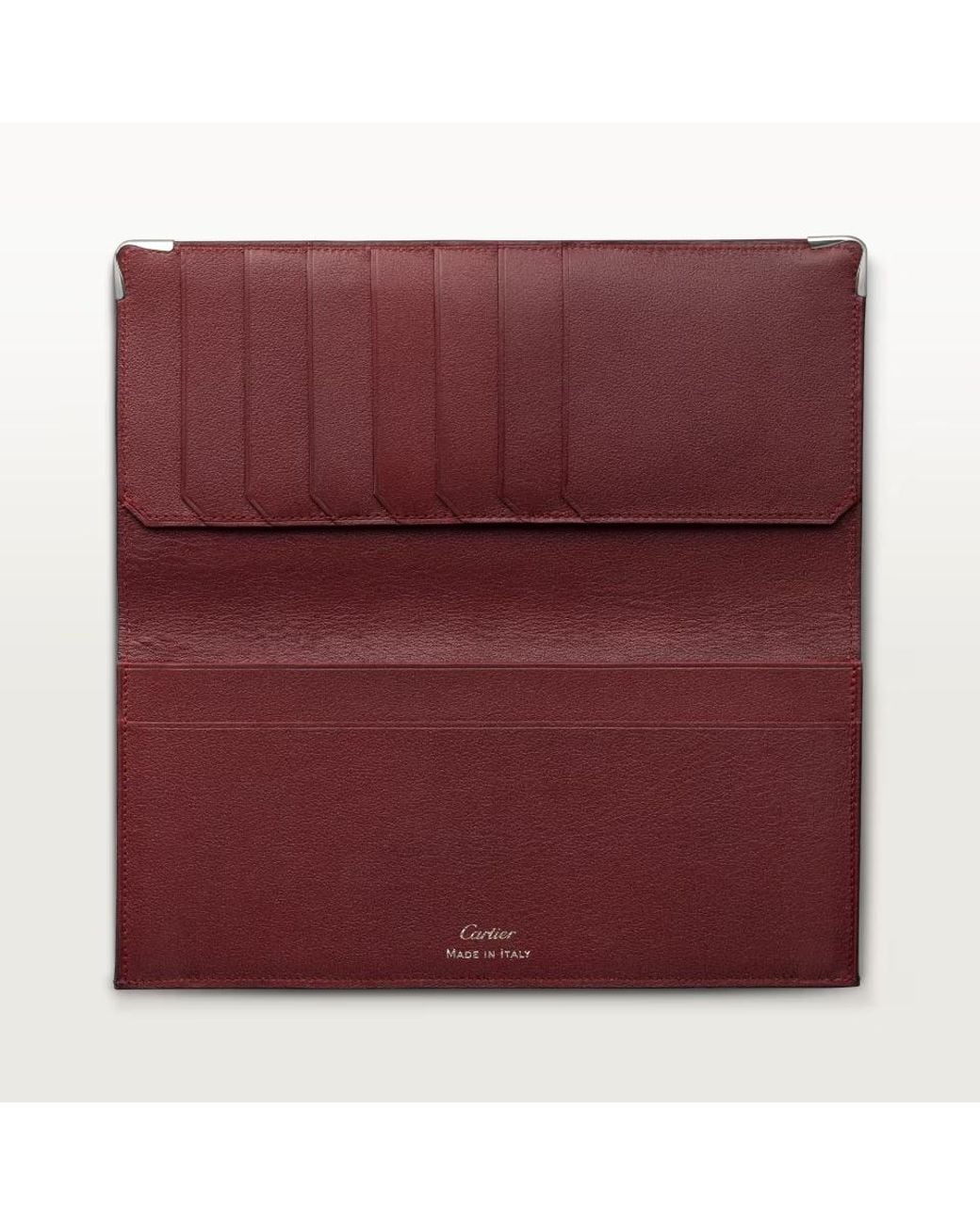Cartier Black Must Calfskin International Wallet for men