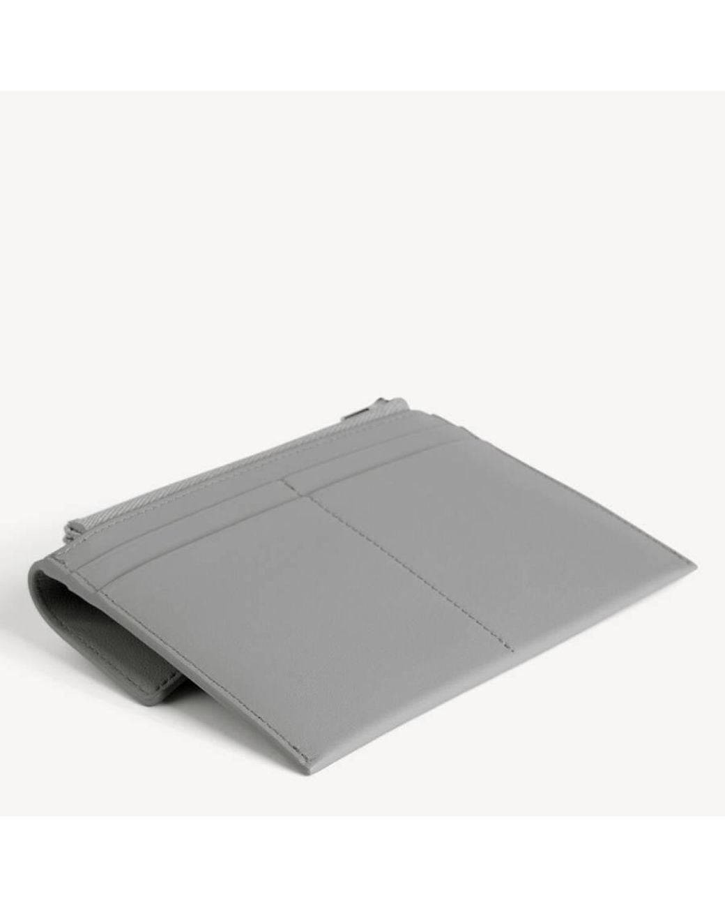 Balenciaga Gray Rodeo Large Coin And Card Holder for men