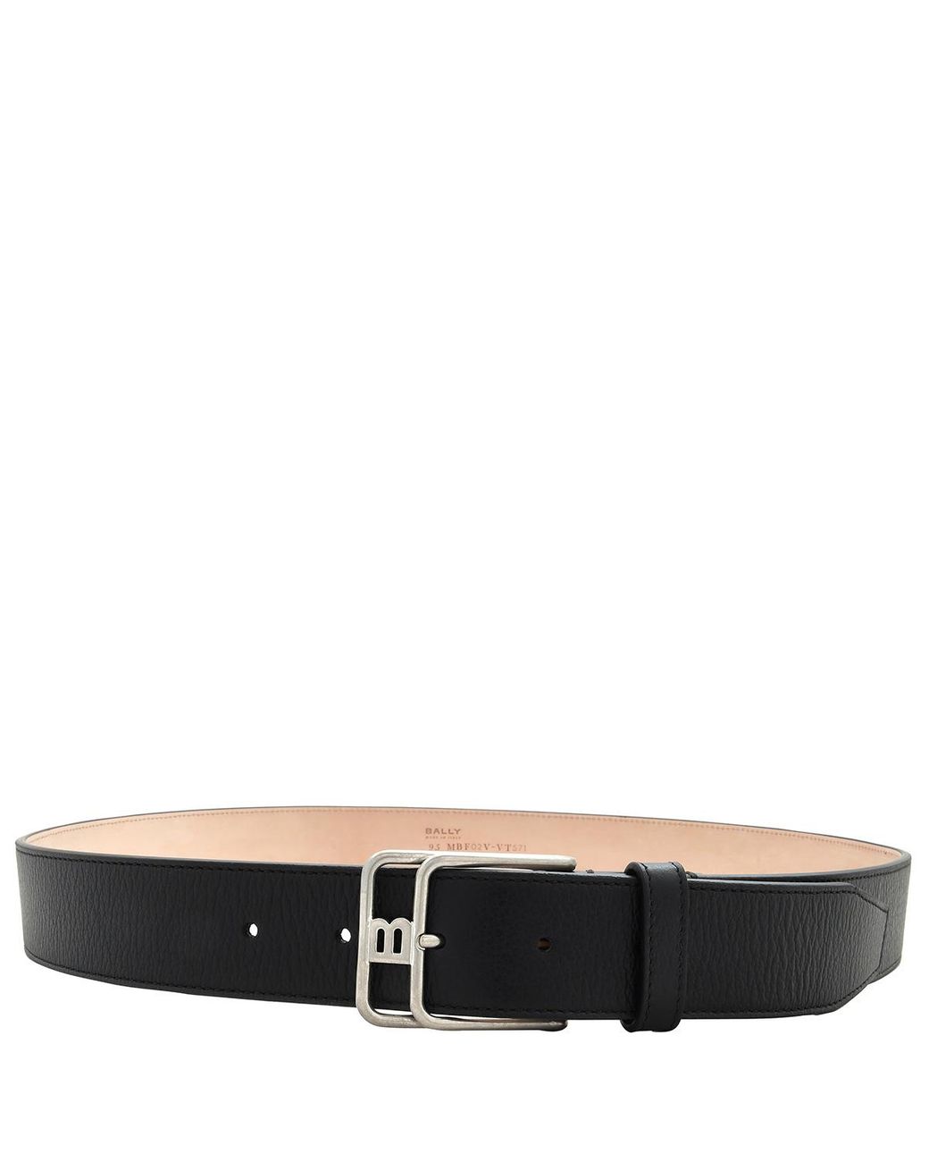 Bally Black Brett 35 Leather Belt, Cm for men
