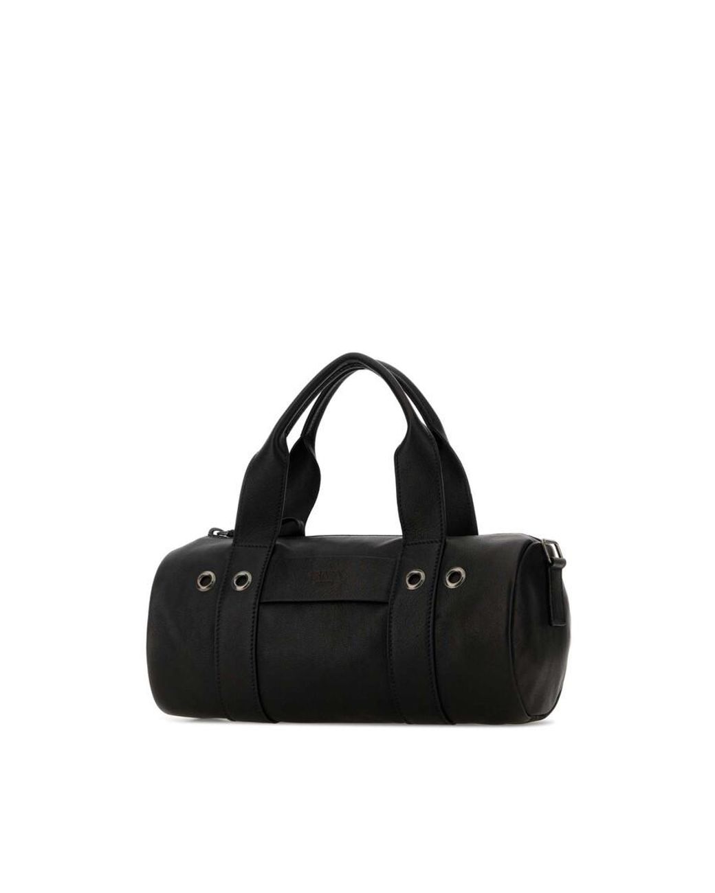 Prada Black Leather Route Handbag