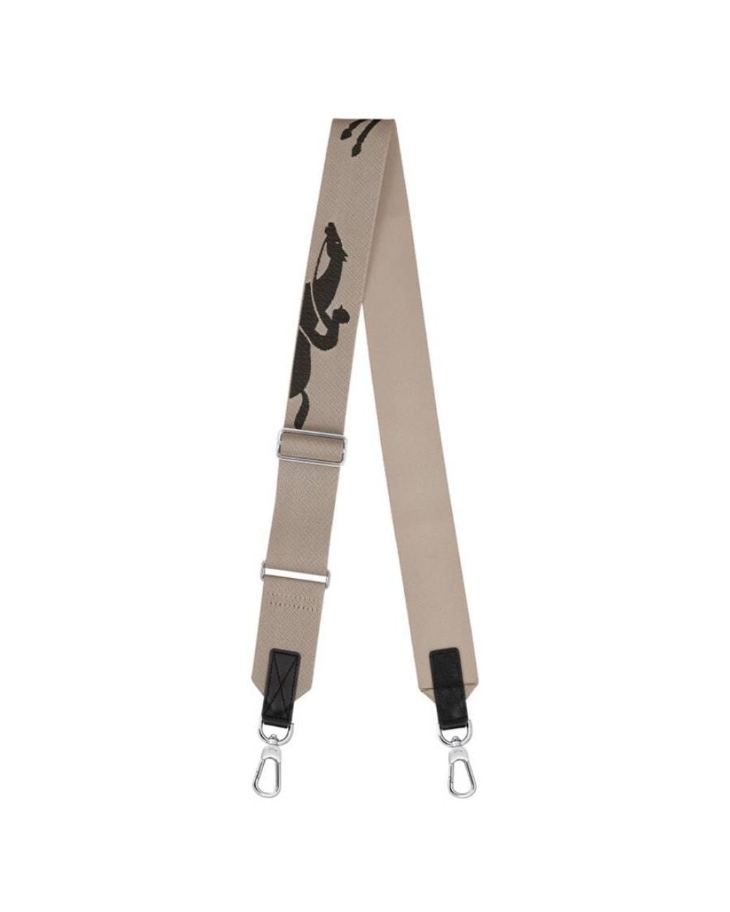 Longchamp Natural Clay Canvas Shoulder Strap for men