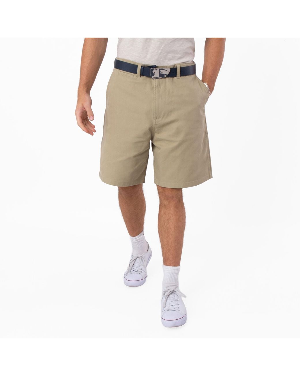 Burberry Natural Twill Weave Bermuda Cotton Shorts for men