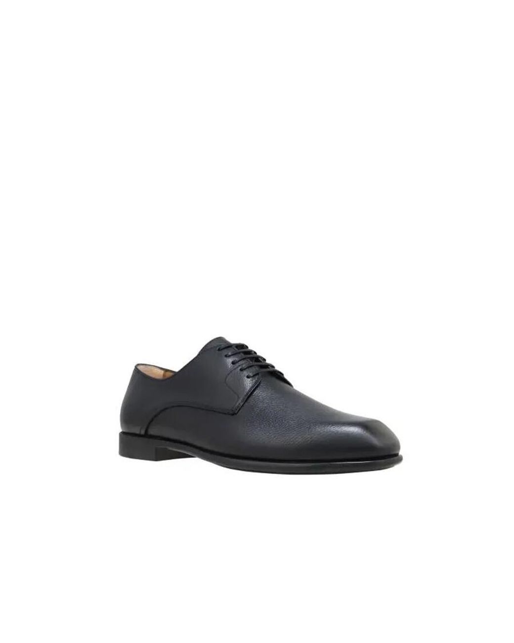 Ferragamo Fosco Leather Derby Shoes in Blue for Men | Lyst display picture 2