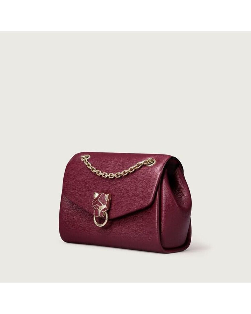 Cartier Panthre Graphique Mini Bag in Red for Men | Lyst UK