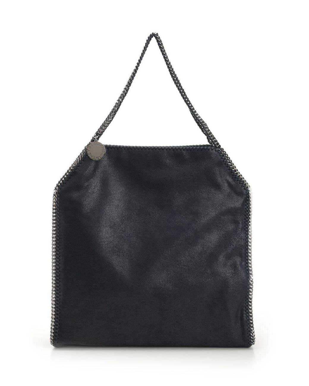 Stella McCartney Black "Falabella" Large Shoulder Tote for men