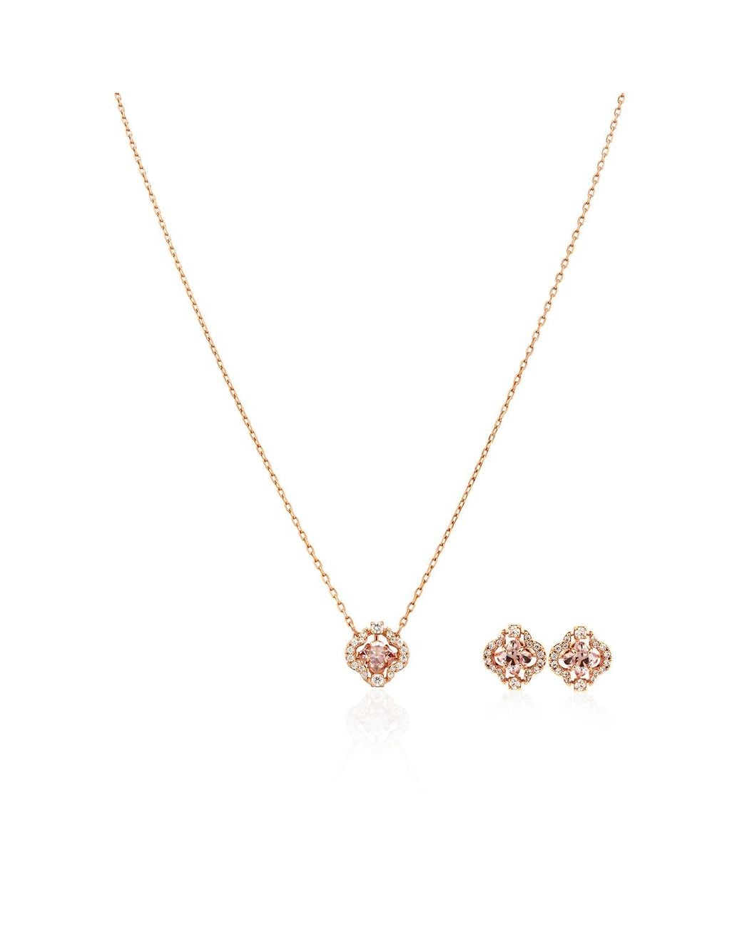 Swarovski Metallic Sparkling Dance Clover Set