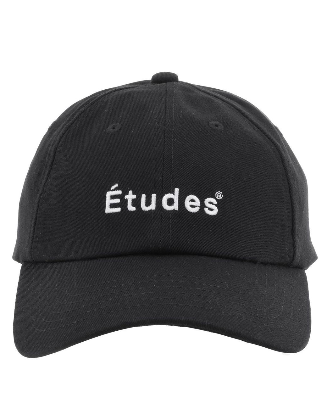 Etudes Studio Black Booster Logo Baseball Cap for men