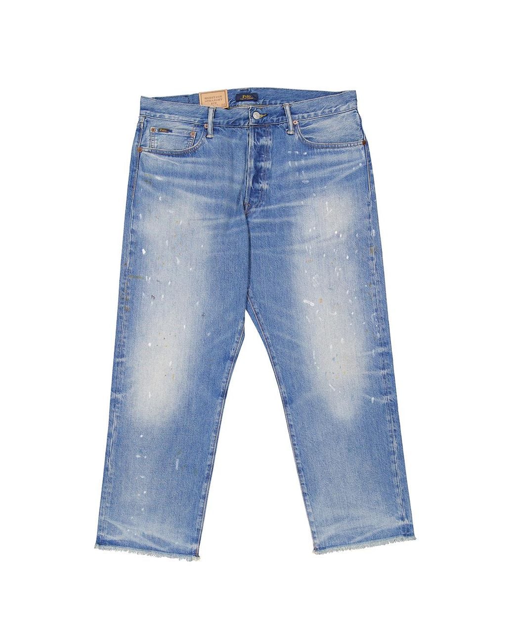 Polo Ralph Lauren Blue Mid-Rise Cotton Denim Jeans for men