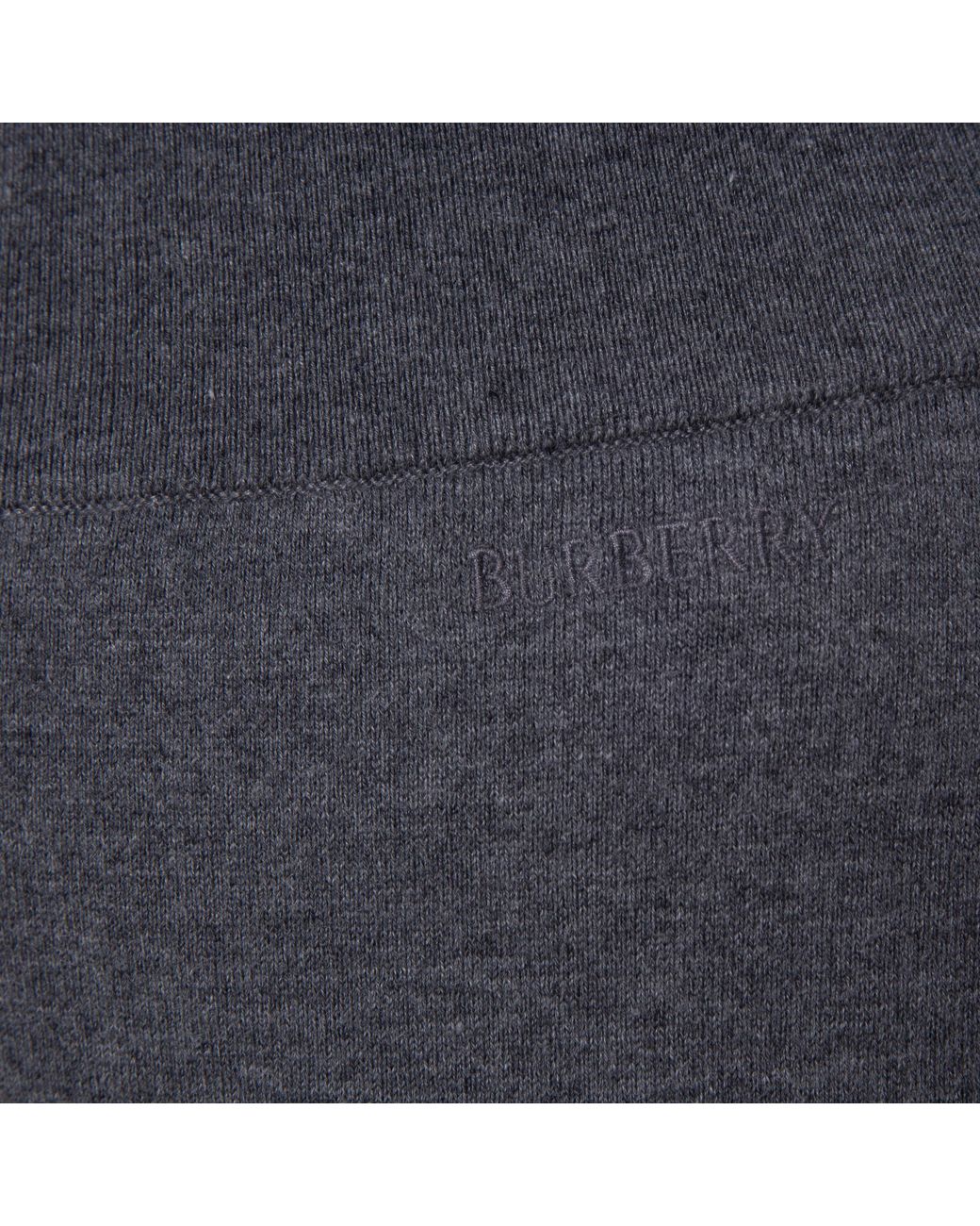 Burberry Gray Larkan Cashmere Blend Jogging Pants for men