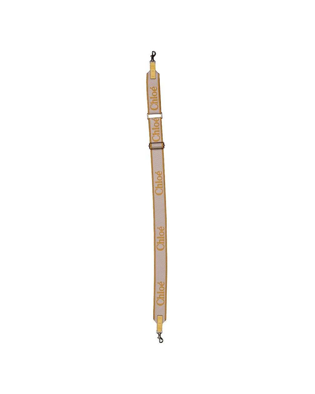 Chloé Metallic Logo Canvas Adjustable Bag Strap for men