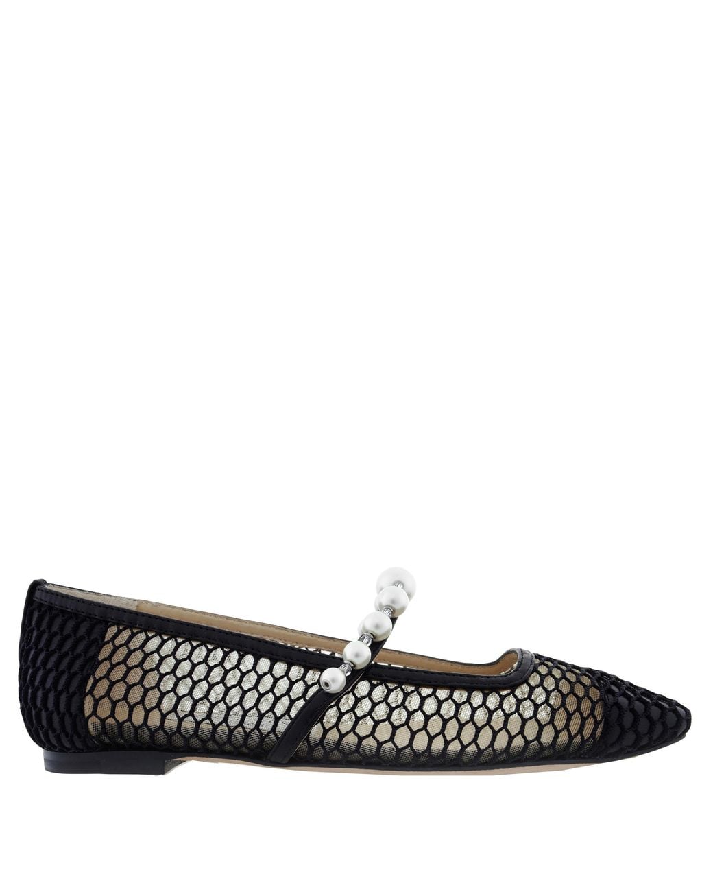 Jimmy Choo Black Ade Flat/ Ballerina Flats, Brand Size 34.5 Us