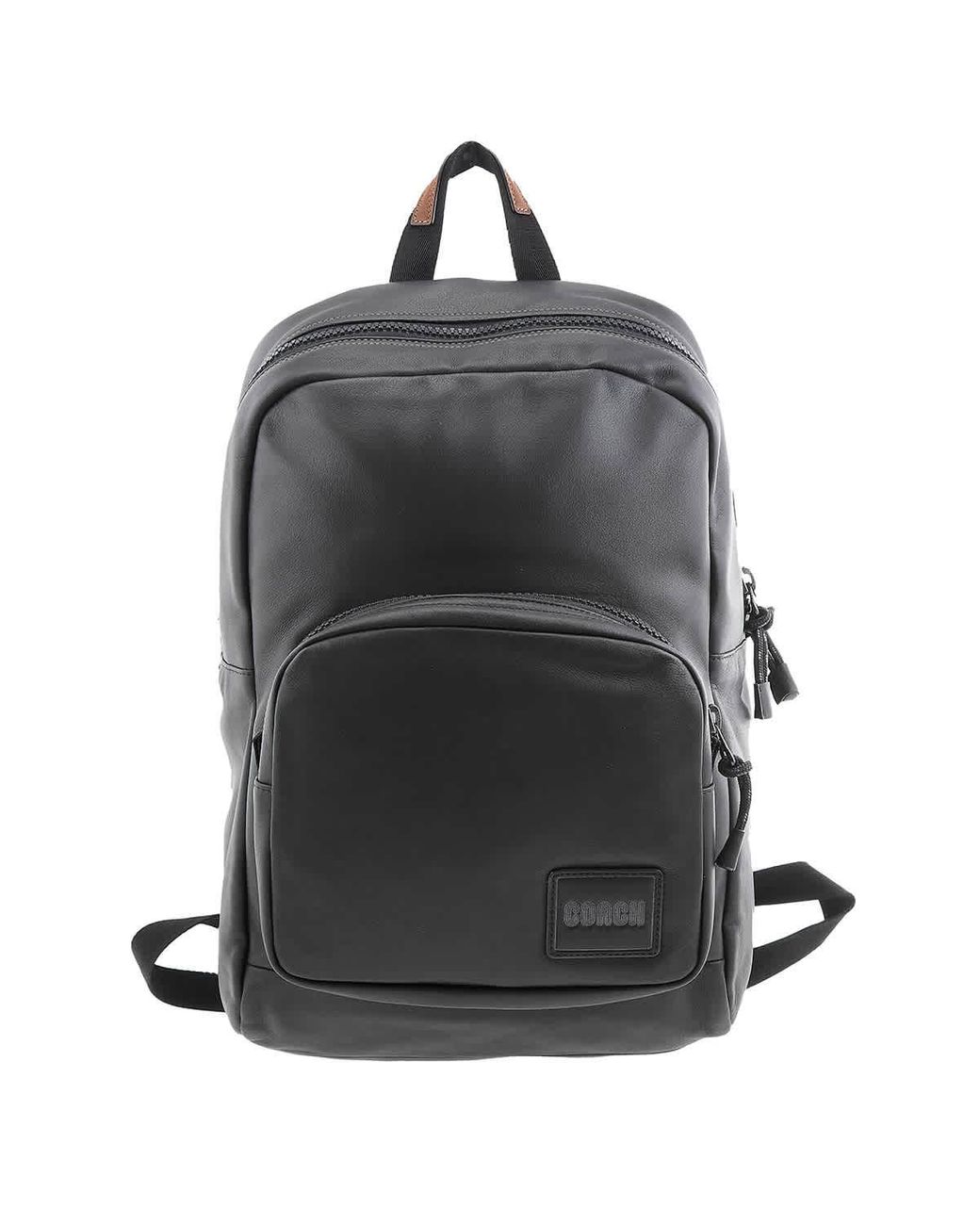 COACH Pacer Tall Backpack in Black for Men Lyst UK
