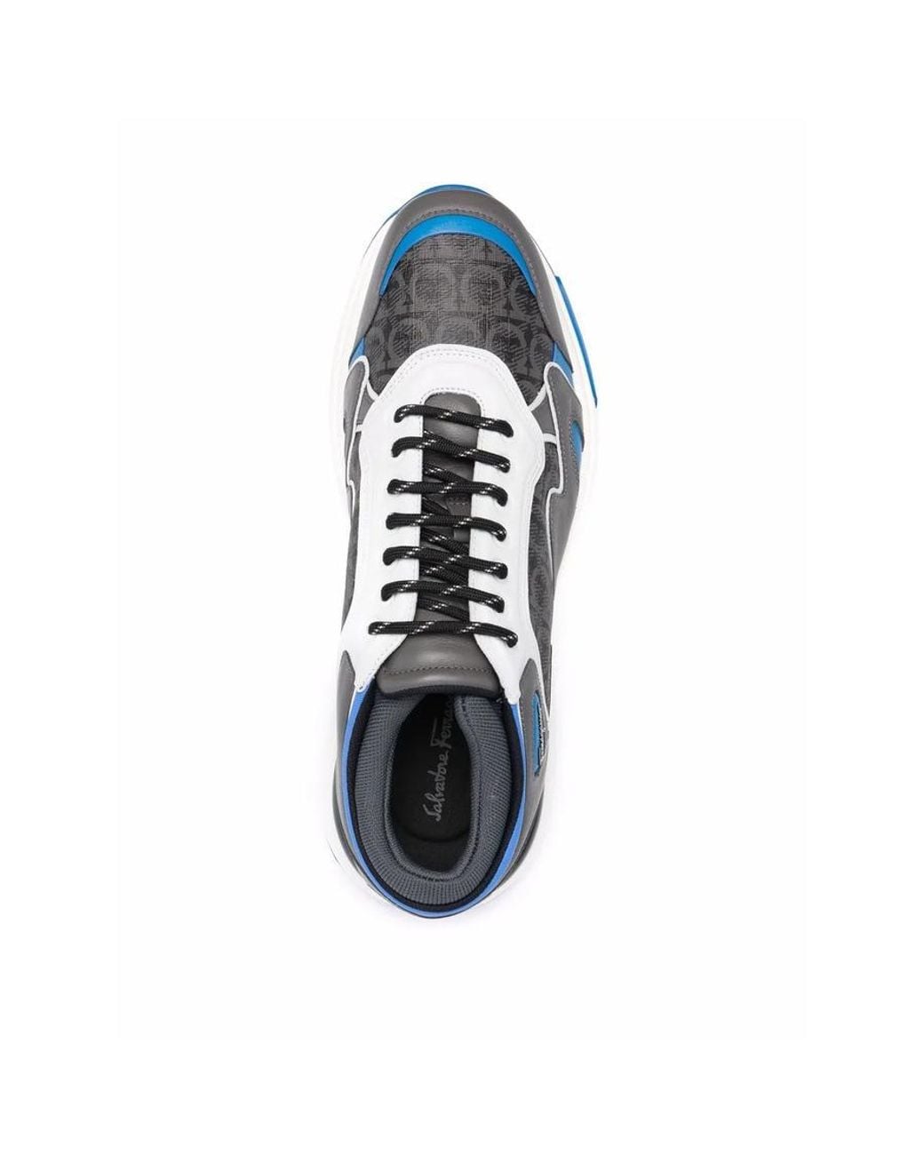 Ferragamo Blue Sneakers, Us for men