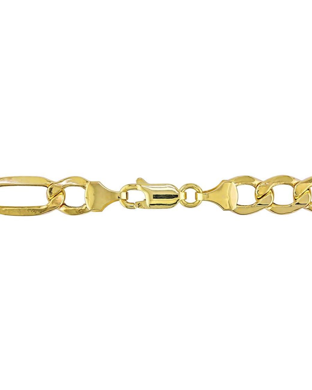 Amour Metallic 7Mm Figaro Link Chain Necklain