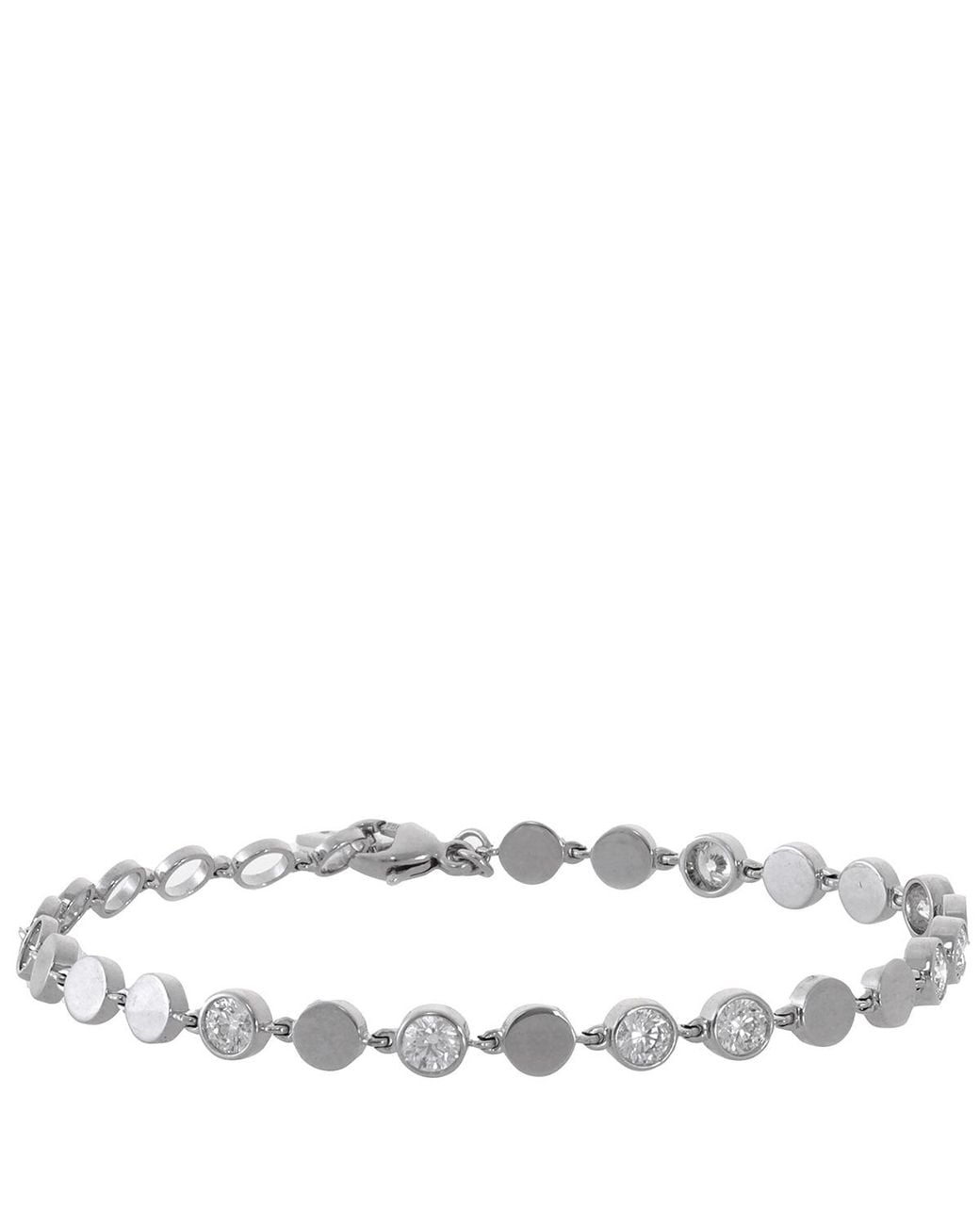 Messika White D-Vibes 18K Diamond Bracelet for men