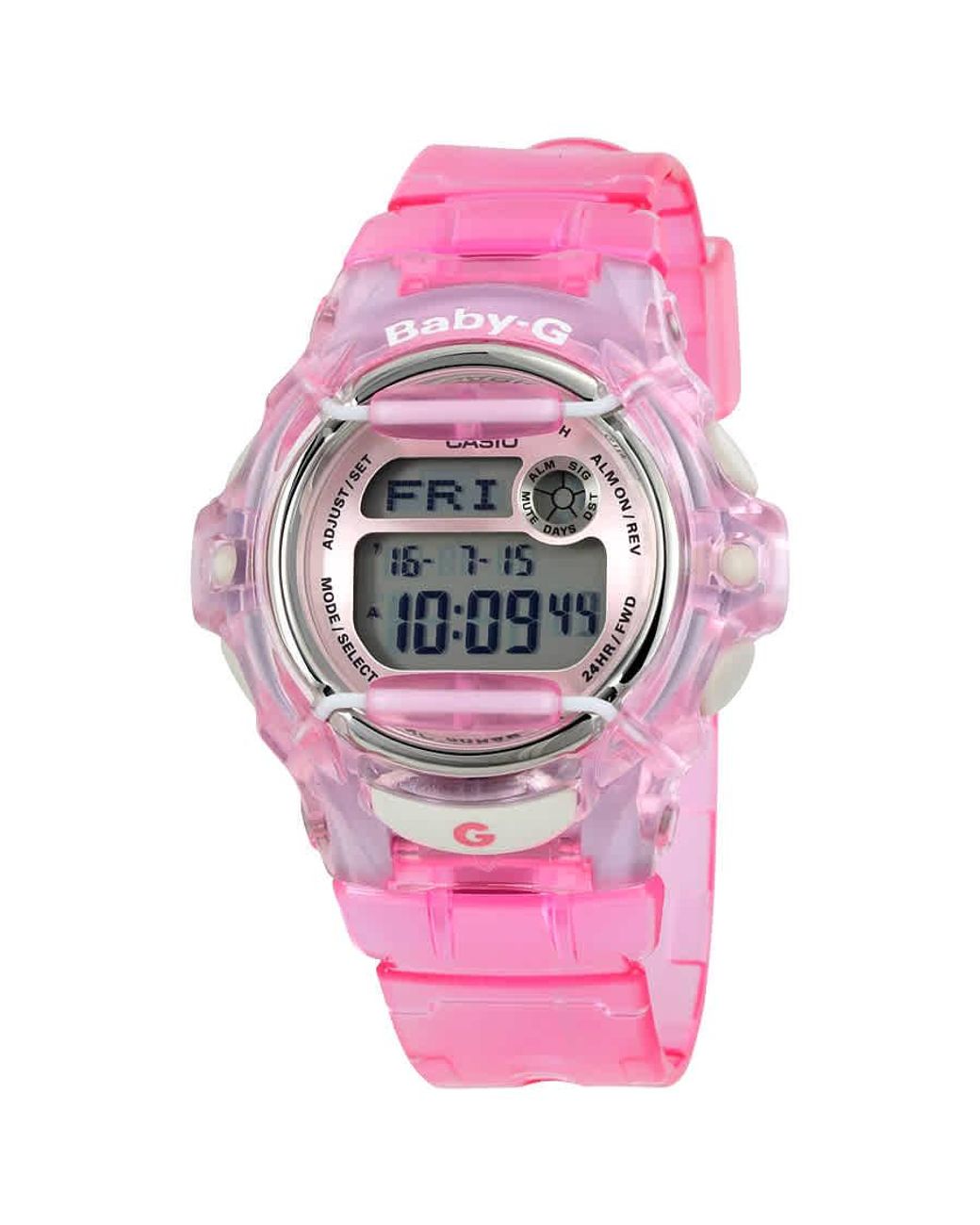 G-Shock Baby G Pink Resin Digital Ladies Watch -4 - Lyst