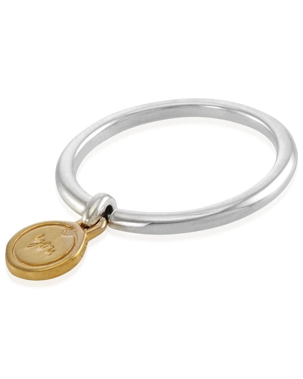 Pandora Metallic Shine Medallion Of Love Ring Us 6) for men