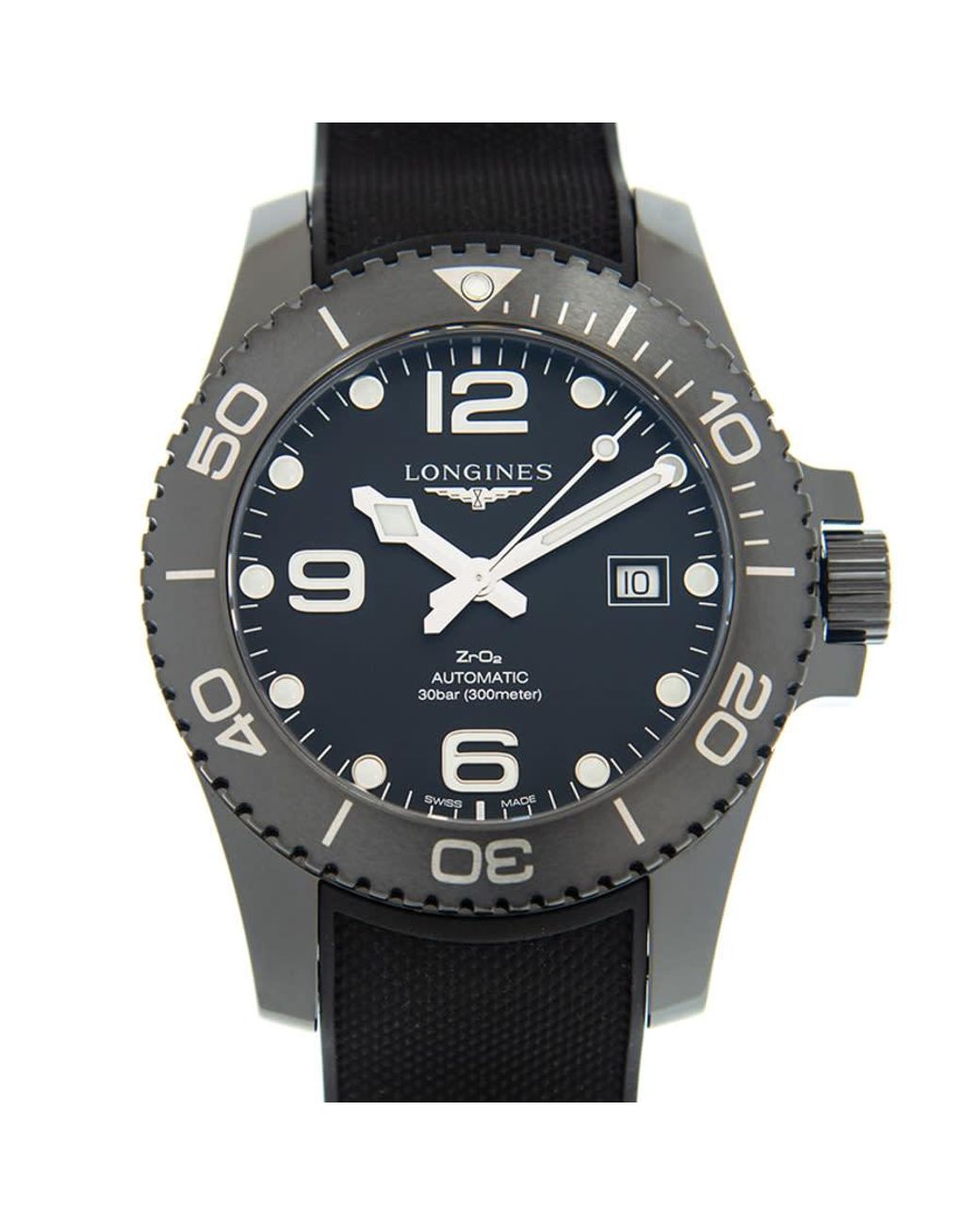 Longines Rubber Hydroconquest Automatic 
