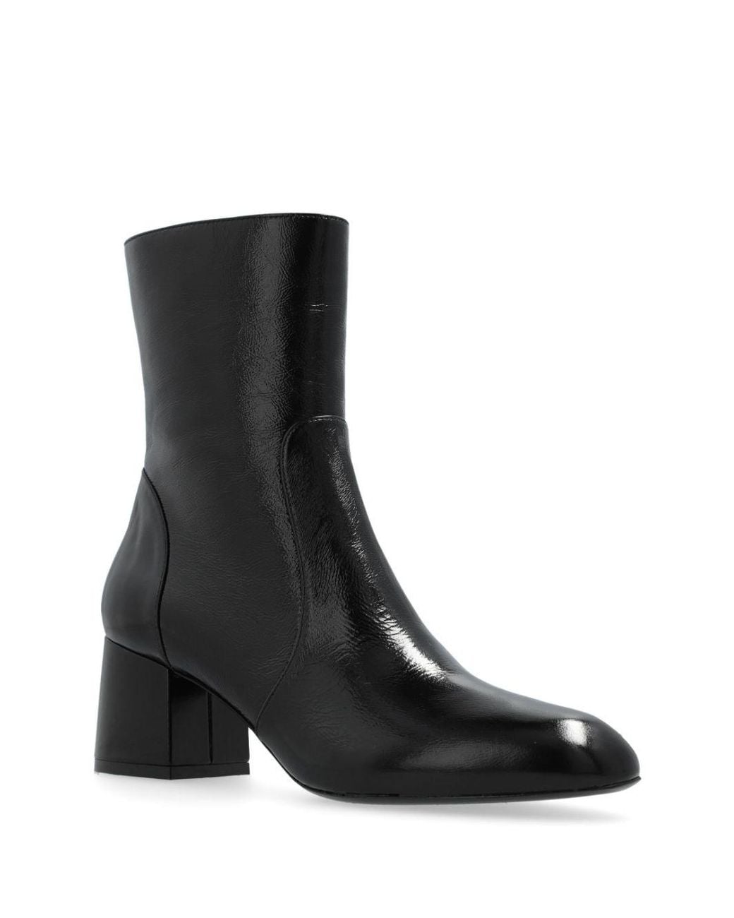 Stuart Weitzman Black Heeled Boots