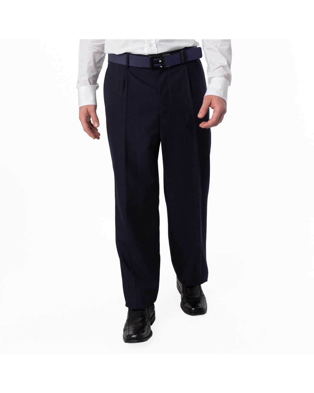 Bally Black Wool-Blend Tailored Trousers, Brand Size 48 Waist for men