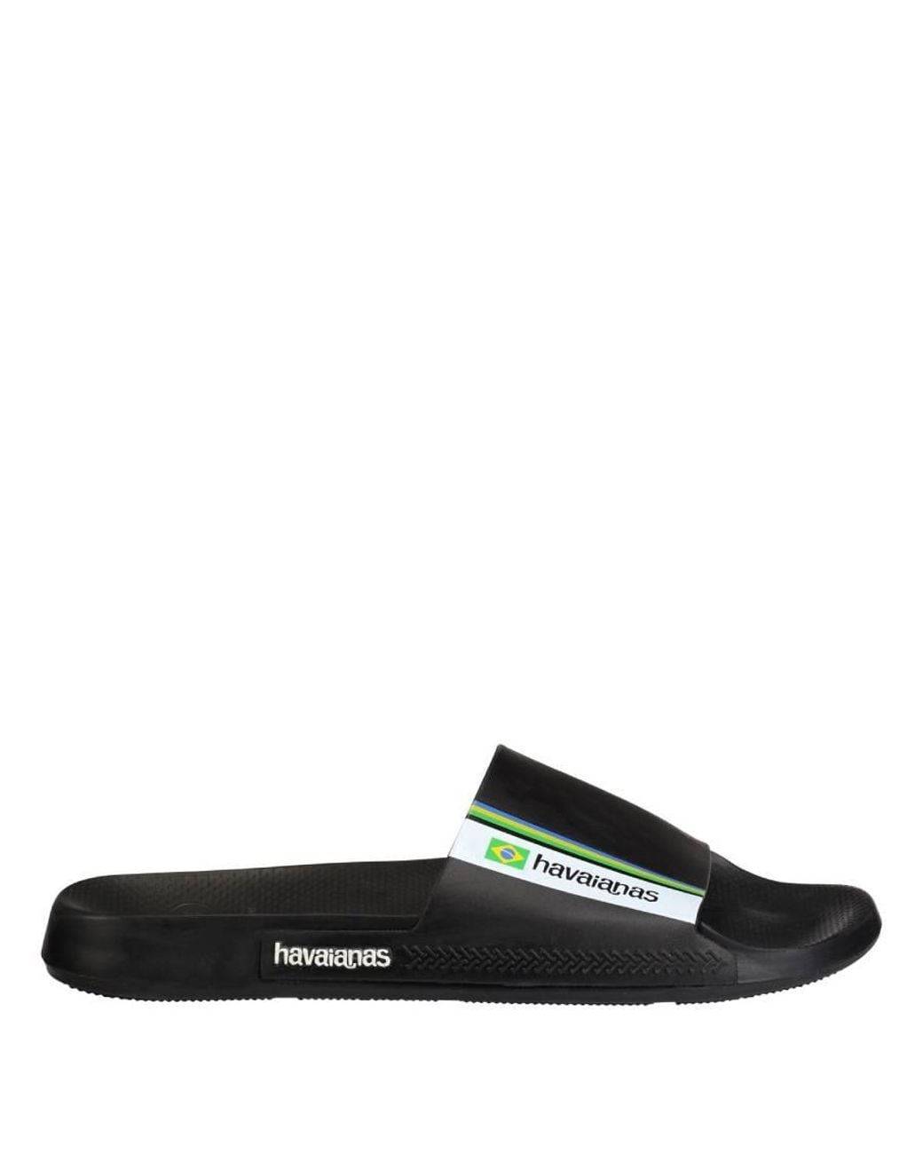 Slides Coloring Havaianas Brasil Slides Pool Shoes, Brand Size 39/40 Us in Black for ...