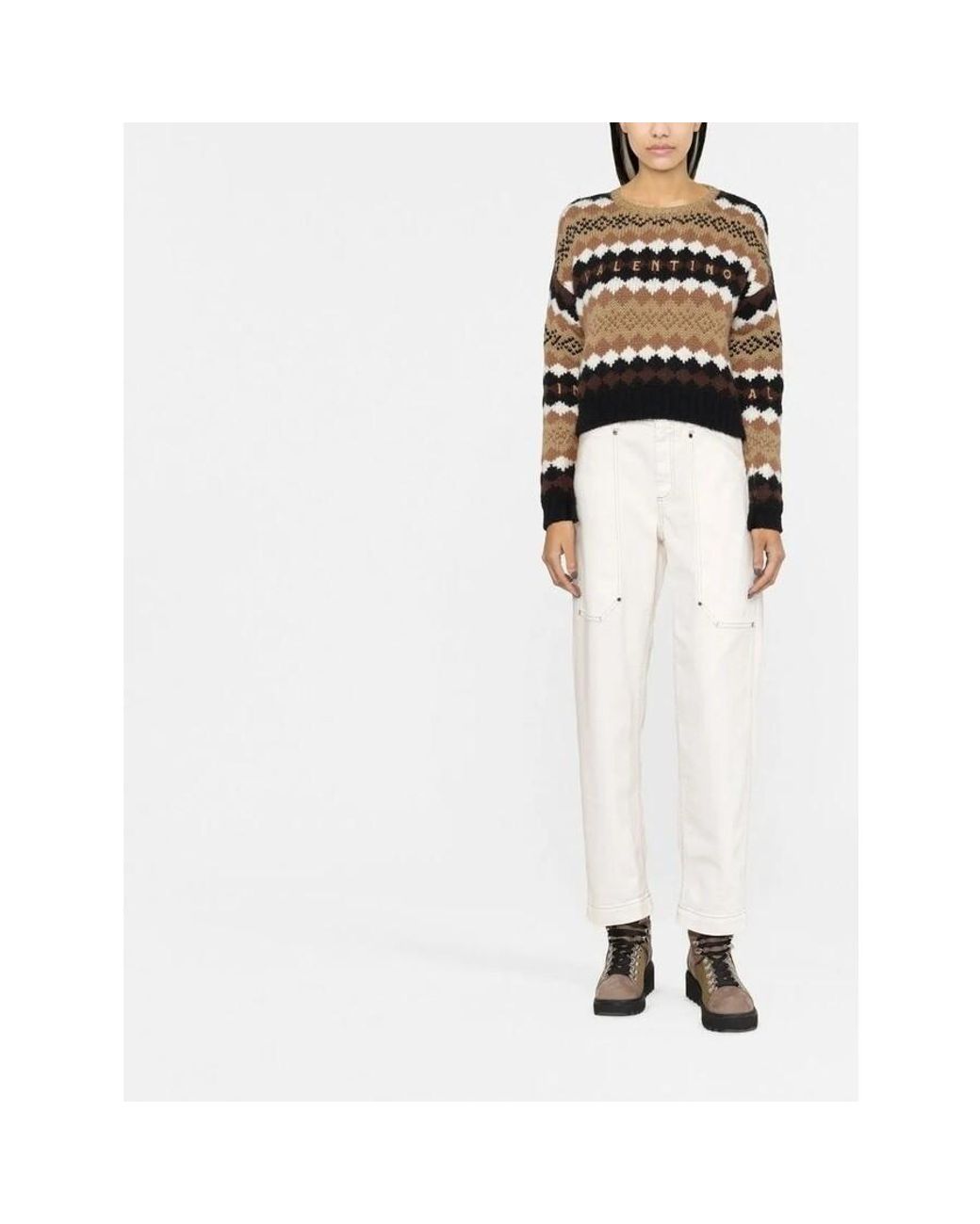 Brunello Cucinelli White Off Relaxed Cotton Trousers, Brand Size 50 (Us for men