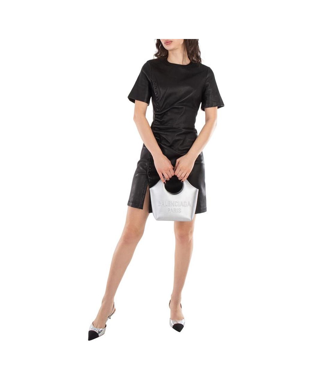 Balenciaga Mary-Kate Xs Duall Handles Tote Bag in Gray | Lyst