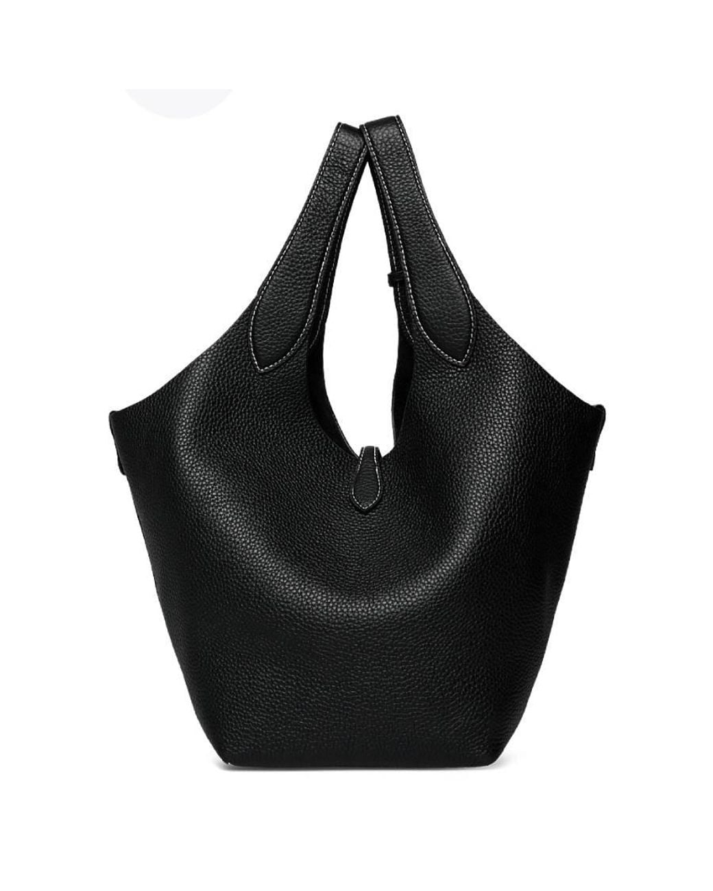 Polo Ralph Lauren Black Polo Play Leather Tote for men