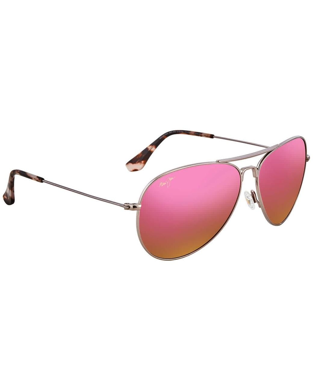 Maui jim mavericks rose clearance gold