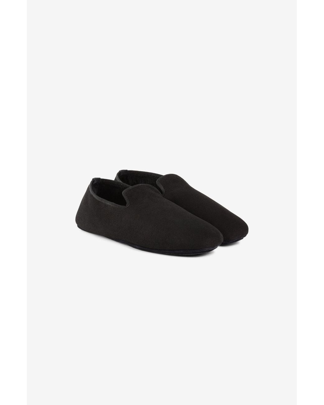 Roberto Cavalli Black Classic Almond Toe Slippers, Brand Size 39 Us for men