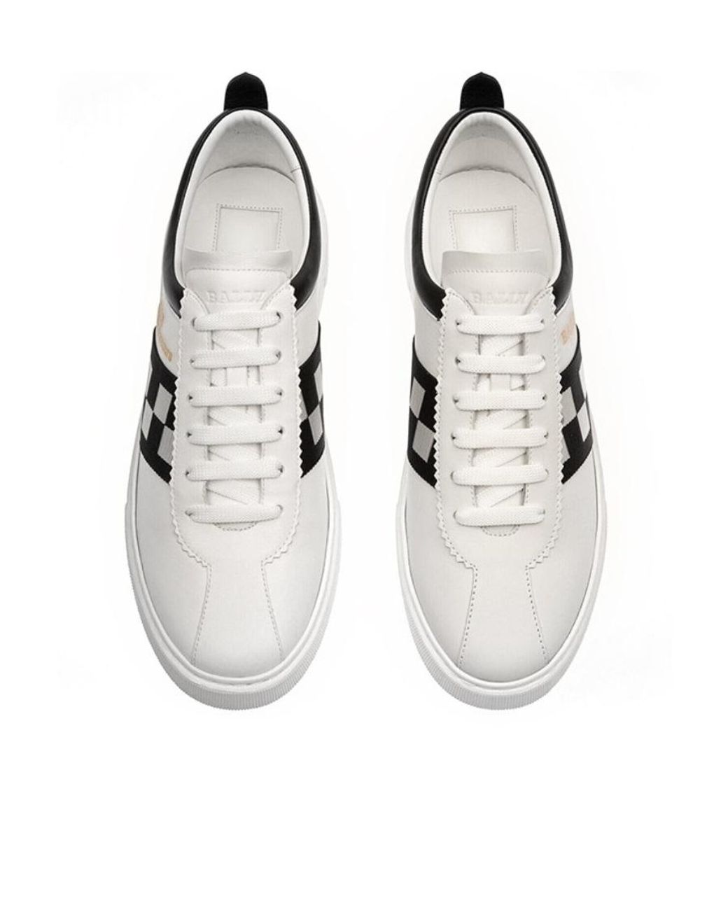 Bally White Lift Vita-Parcours Low-Top Sneakers, Brand Size 9.5 Us for men