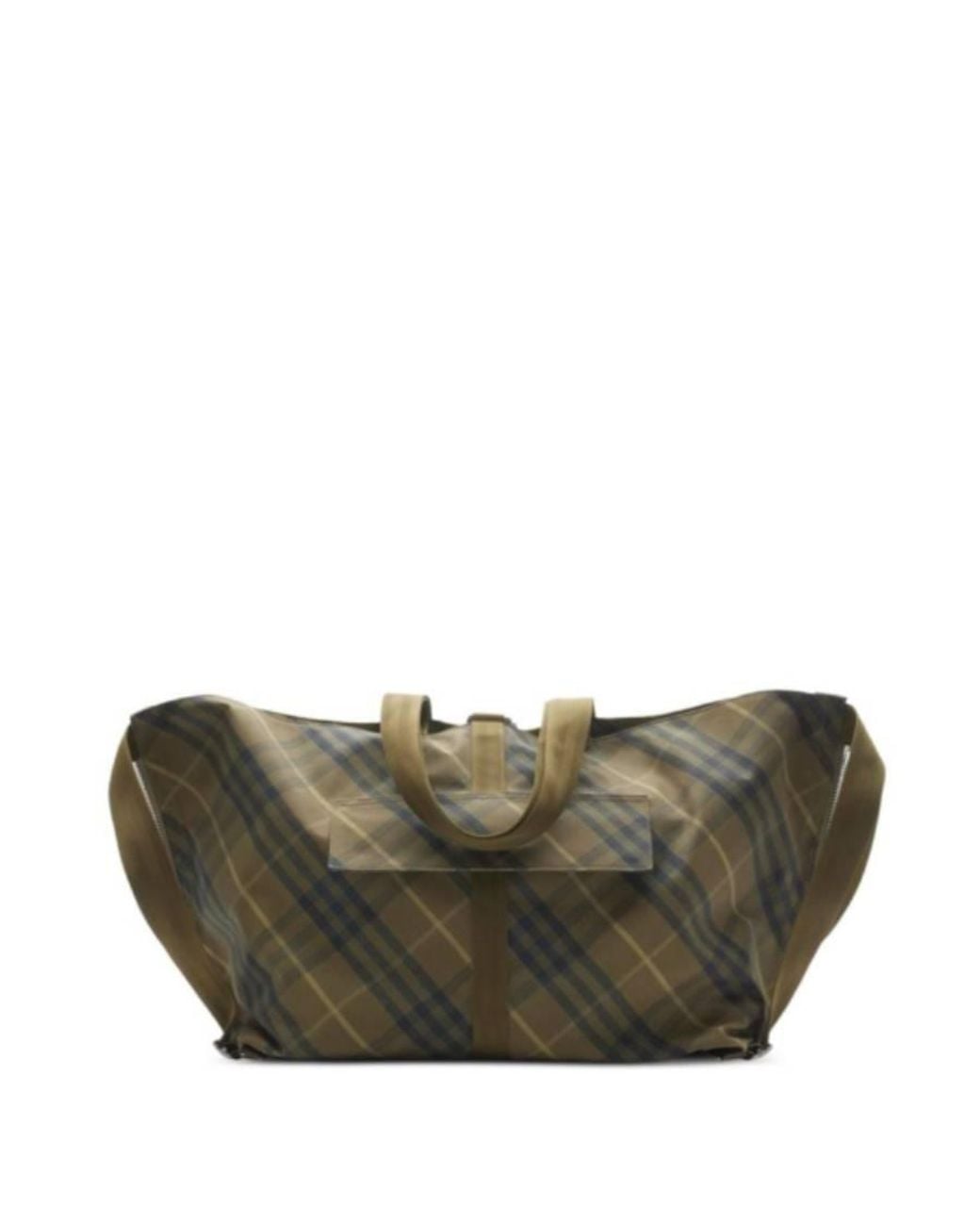 Burberry Green Large Tent Bag for men