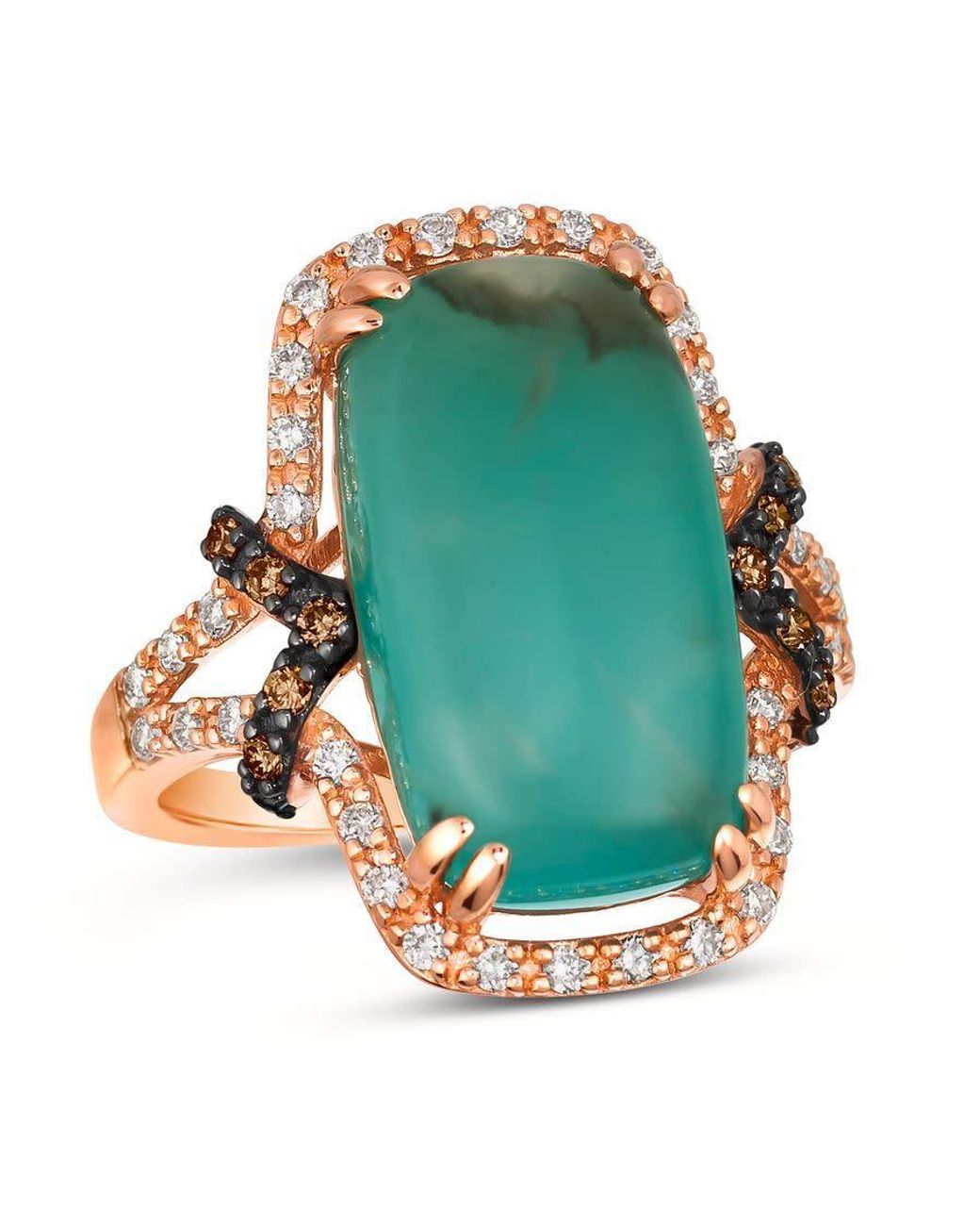 Le Vian Green Ladies Aquaprase Rings Set for men